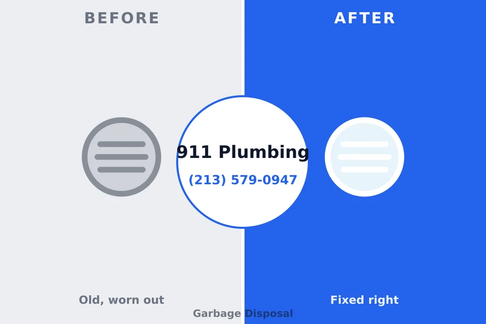 Before and after: plumbing repair Falmouth, KY